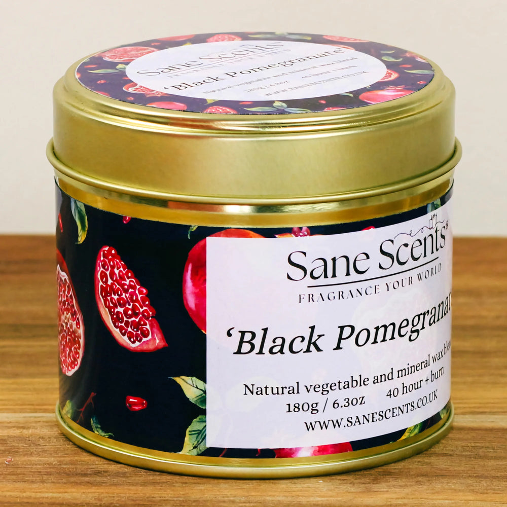 Black Pomegranate Luxury Scented Candle